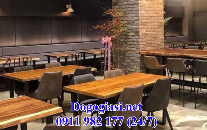 Gỗ Me Tây làm bàn cafe